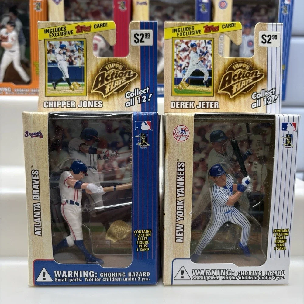 1999 Topps Action Flats Baseball Complete Set 12 Orig Box Jeter Bonds‎ Griffey - Picture 6 of 16